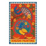 Odisha Khushi Painting Peacock Tapestry in Natural Garden